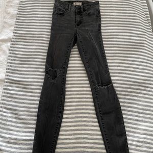 Madewell 9 in high rise skinny-skinny jeans